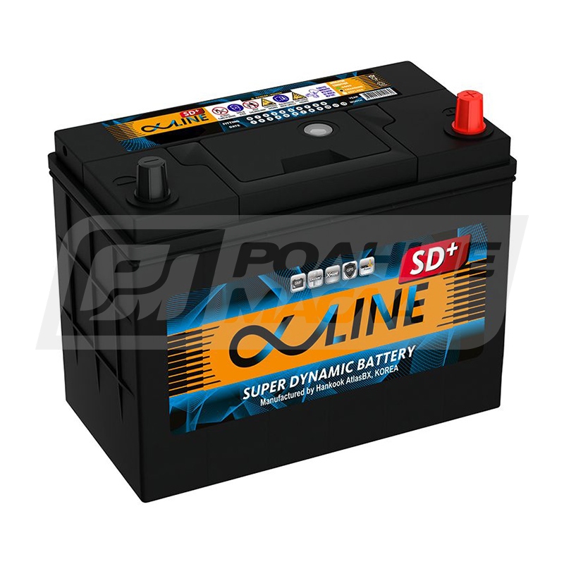 ALPHALINE SD+ 55 (70B24R) 55 Ач, п/п plnt0123034